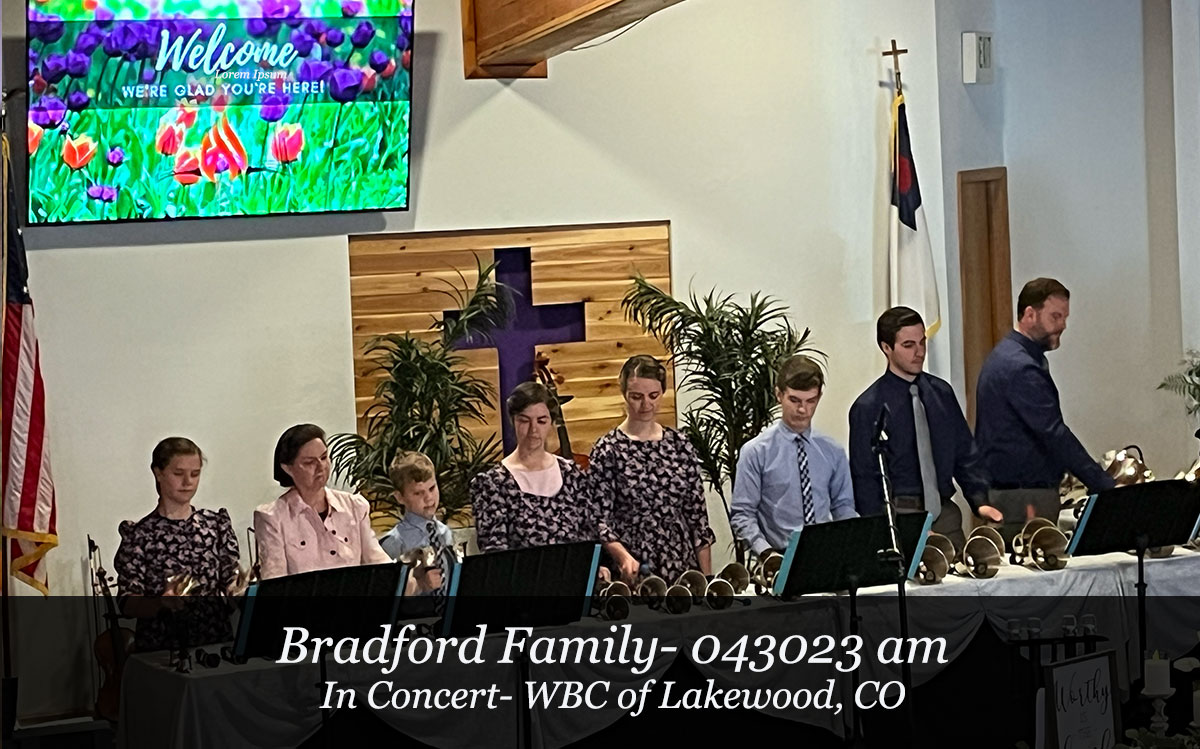 Bradford Family Singing