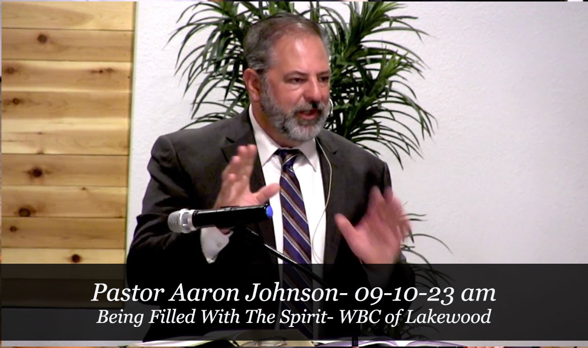 Being Filled With The Spirit by Pastor Aaron Johnson