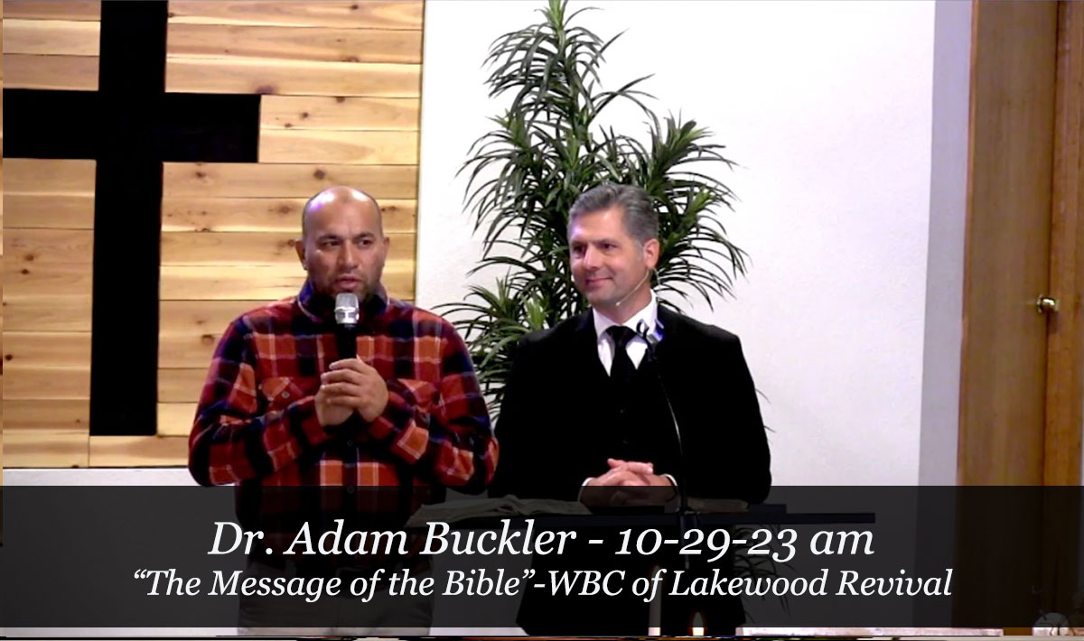 Dr. Adam Buckler-10 29 23pm- Revival