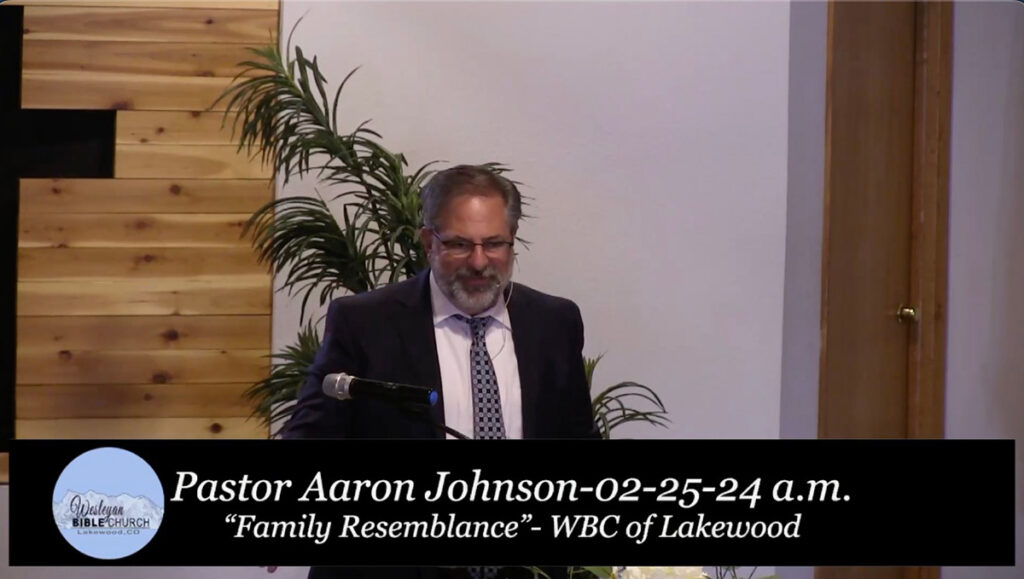 Pastor Aaron Johnson- Family Resemblance