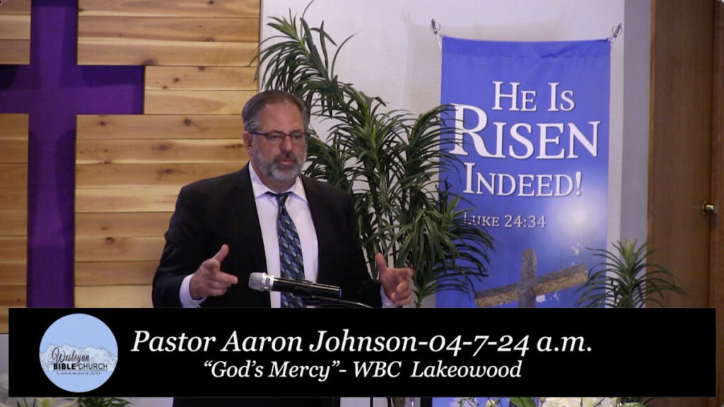Pastor Aaron Johnson, God's Mercy