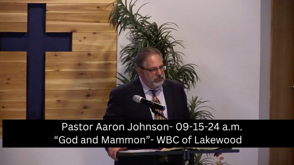 Pastor Aaron Johnson 09 15 24 a.m.