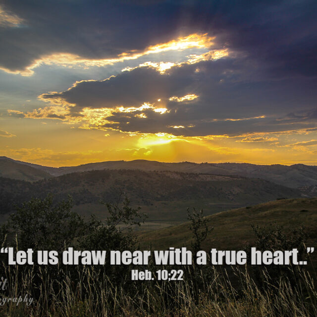 Let Us Draw Near to God