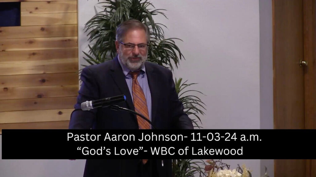 Pastor Aaron Johnson 11-03-24 a.m.