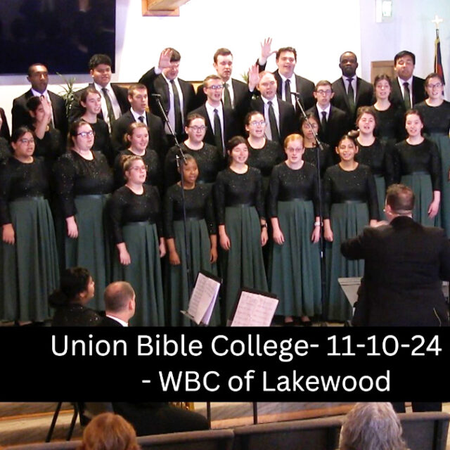 Union Bible College choir