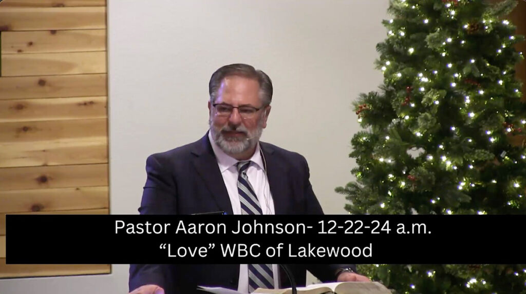 Pastor Aaron Johnson- 12-22-24 a.m.