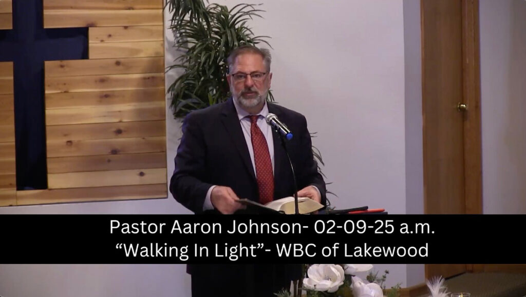 Pastor Aaron Johnson Feb. 9th, 2025