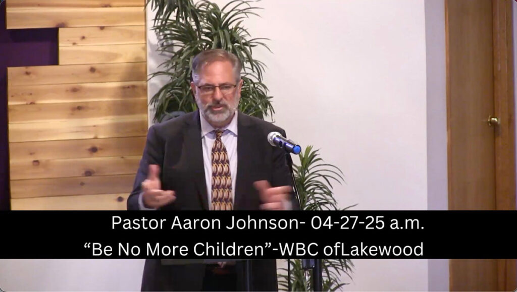 Pastor Aaron Johnson