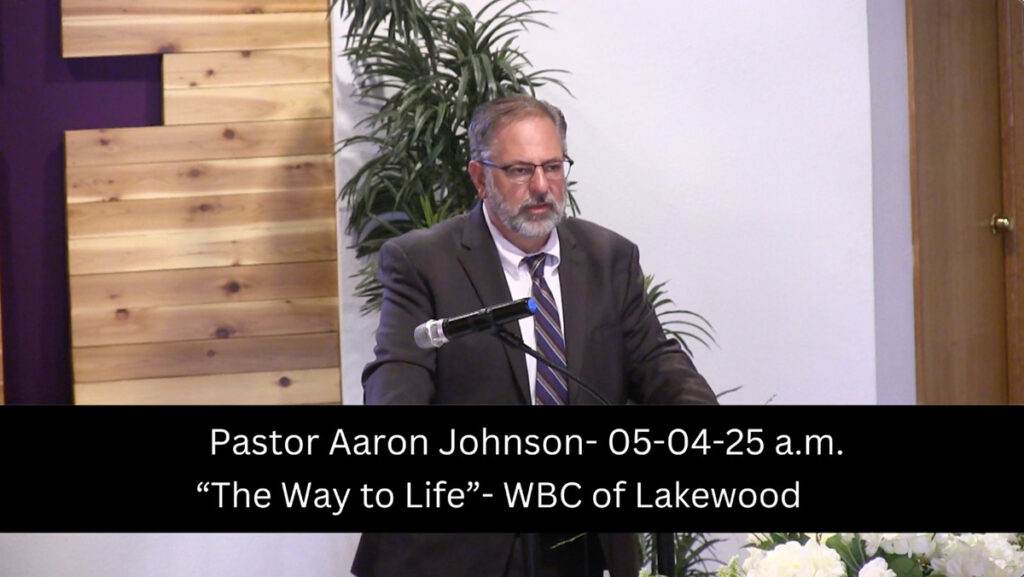 Pastor Aaron Johnson- 05-04-25 a.m