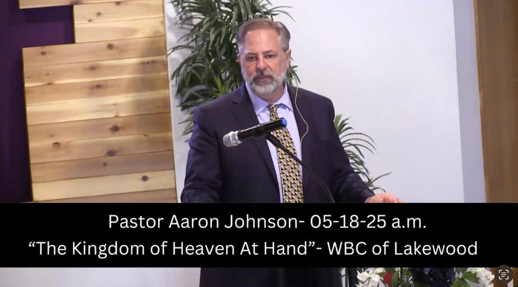 Pastor Aaron Johnson- 