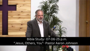 Pastor Aaron Johnson