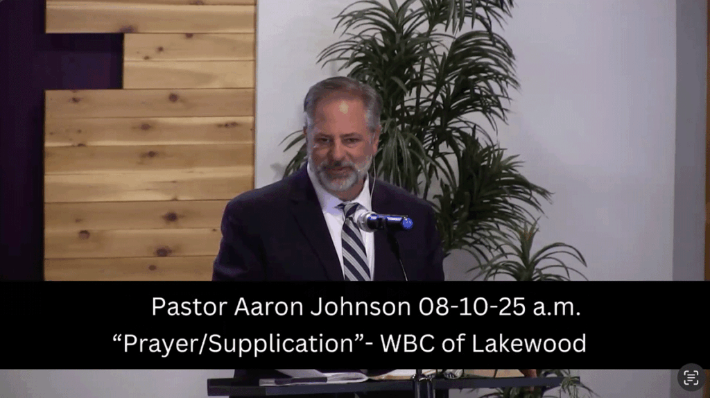 Pastor Aaron Johnson