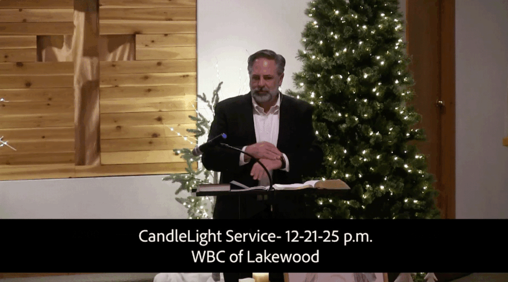 Candlelight Service- 12-21-25pm WBC of Lakewood