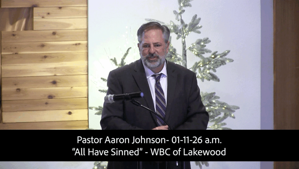 Pastor Aaron Johnson- 01-11-26 a.m.All Have Sinned