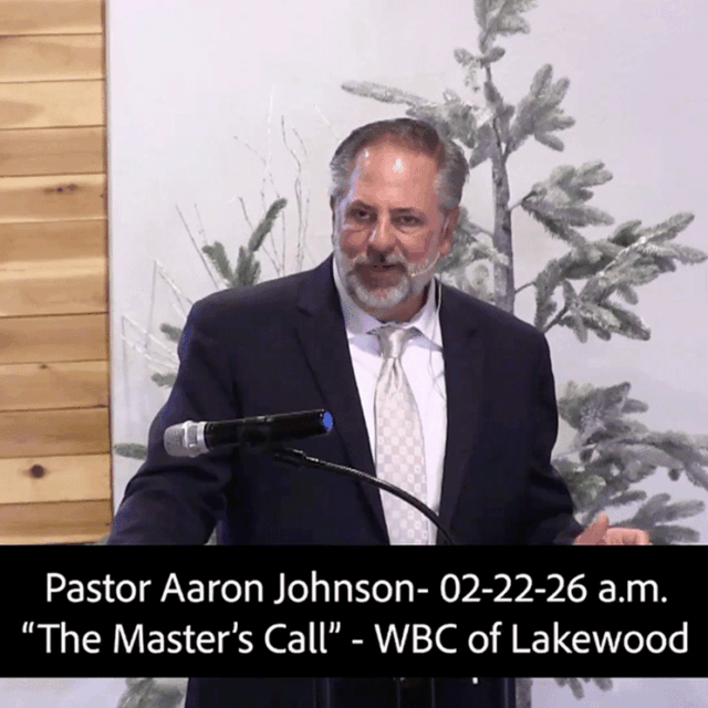 Pastor A Johnson, 02-22-26