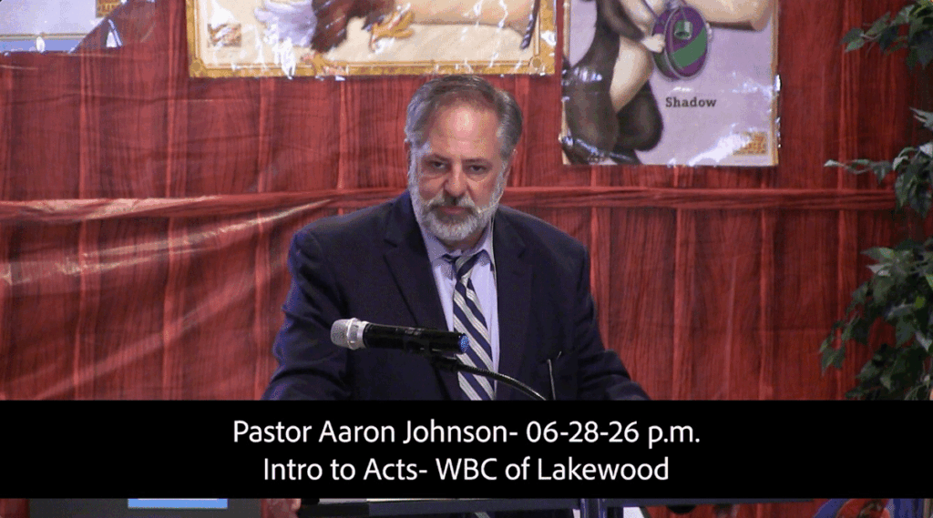 Pastor Aaron Johnson- 06-28-26amIntro to Acts
