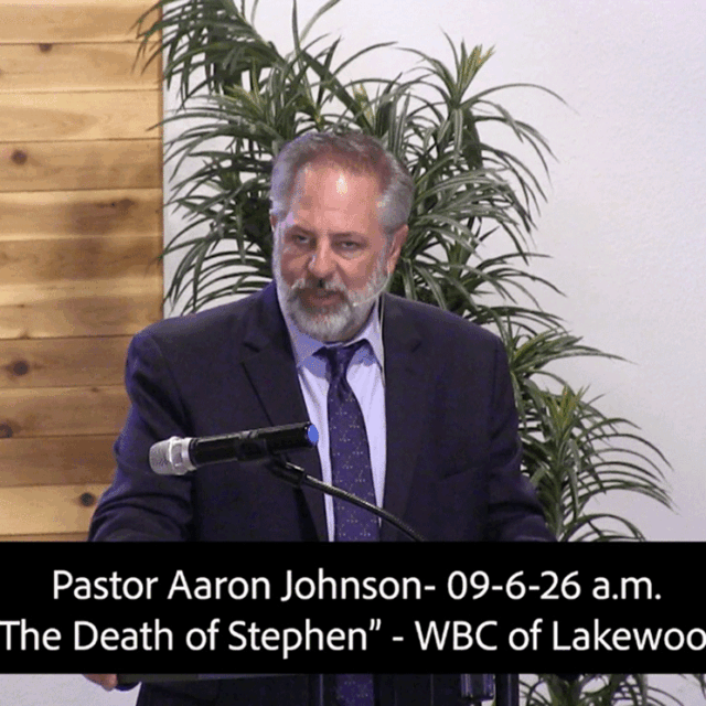 Pastor Aaron Johnson